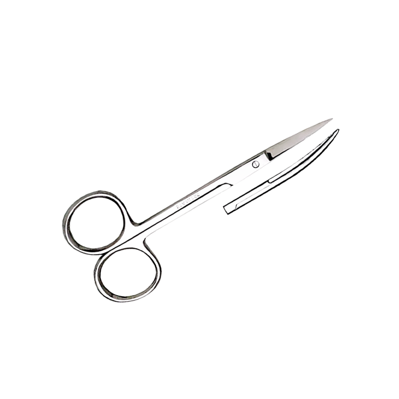 Curved stainless steel dissecting scissors - EIHF