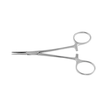 Stainless steel right hand mosquito pincer